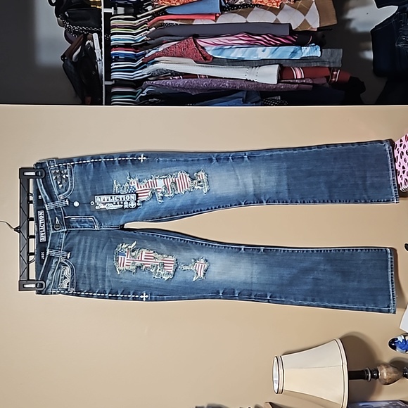 NWT Affliction Bootcut Jeans - Picture 3 of 16
